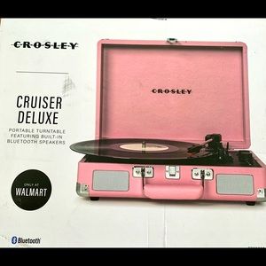 Portable Bluetooth record player